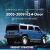 PIT66 Rear Liftgate Latch Handle Repair Kit Set Compatible with