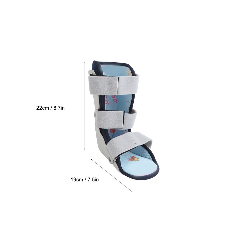 Kids Ankle Brace Comfortable Breathable Adjustable Child Walking Boot for