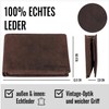 Marc Peter Oslo Men's Brown Leather Wallet with RFID Protection,