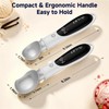 Rechargeable Heated Ice Cream Scoop with LED Display, Safety On/Off