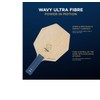 STIGA Unisex Wavy Ultra Fiber Cybershape Table Tennis Blade, Blue,