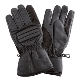Roleff Racewear 500XXXL XXXL Leather Motorcycle Gloves - Black