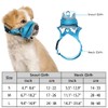 Nasjac Soft Nylon Muzzle for Dogs - Adjustable Dog Mouth