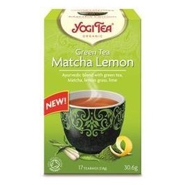 Yogi Tea Green Tea Matcha Lemon Organic 17 Bag