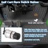 Dewkake Golf Cart Horn Kit Floor Mount Button for EZGO,
