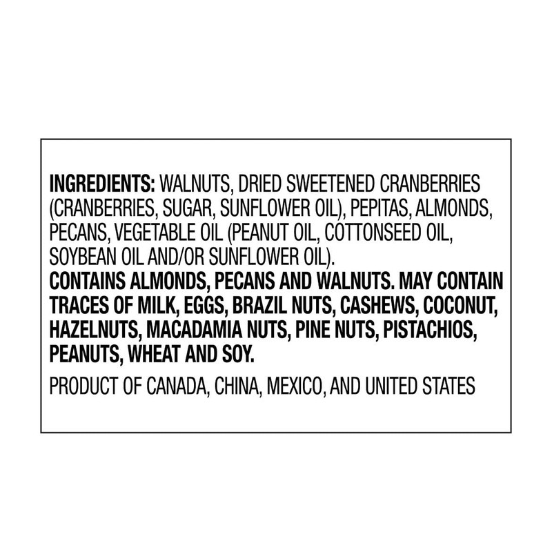 Great Value Omega-3 Trail Mix, 1.5 oz, 8 Count Snack