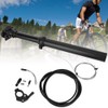 7075 Aluminium Alloy Black Road Bicycle Wire Control Oil Pressure