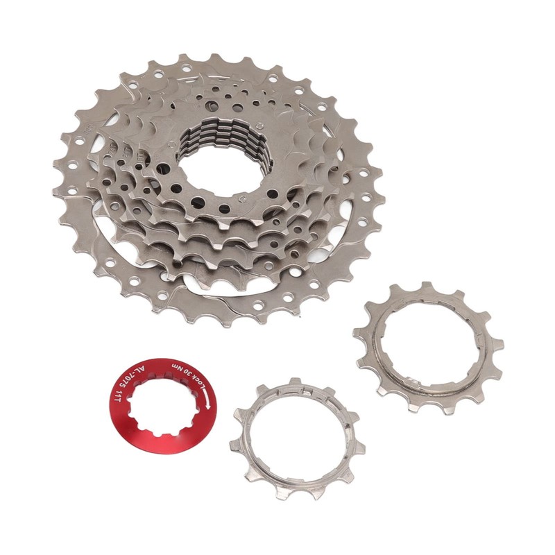 ANKROYU 7 Speed Cassette Bicycle Flywheel, Replacement Bicycle Rear Chain