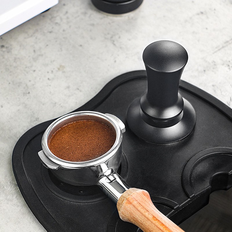 Coffee Tamper Aluminum Alloy Stainless Steel Constant Pressure Spring Powder