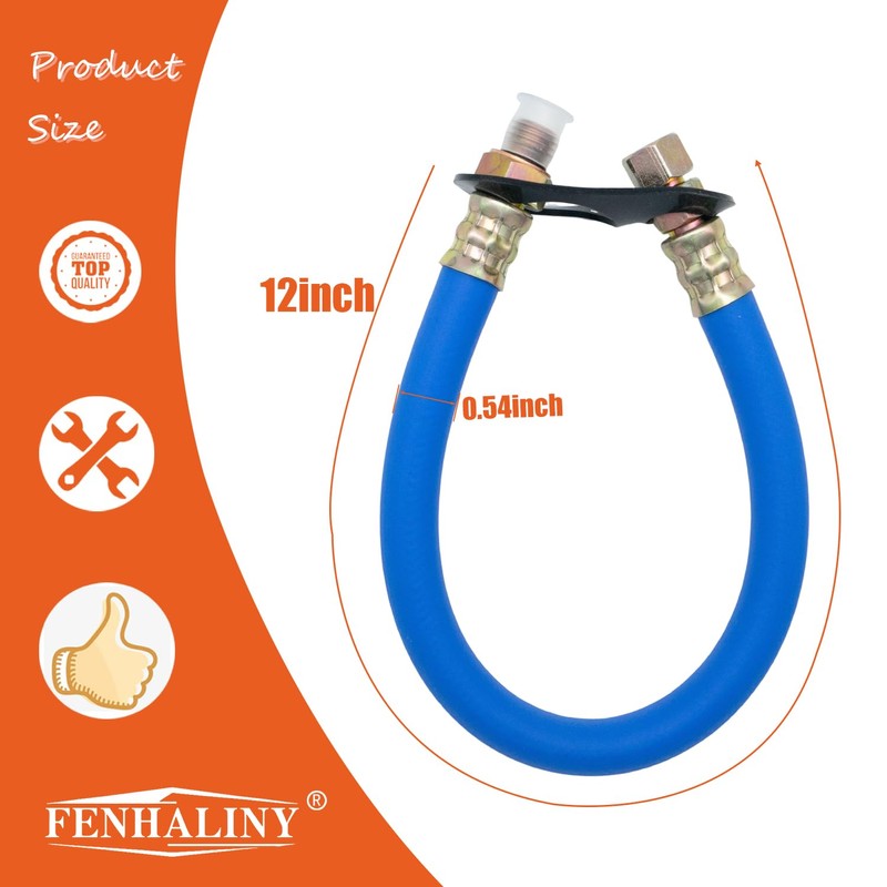 HON1012 HON1412 Engine 12mm Drain Oil Changing Hose 14" Length