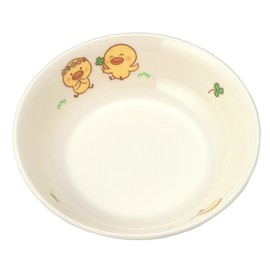 Maruki D62 HI Chick Gumi 4.7 inches (12 cm) Round Deep Dish