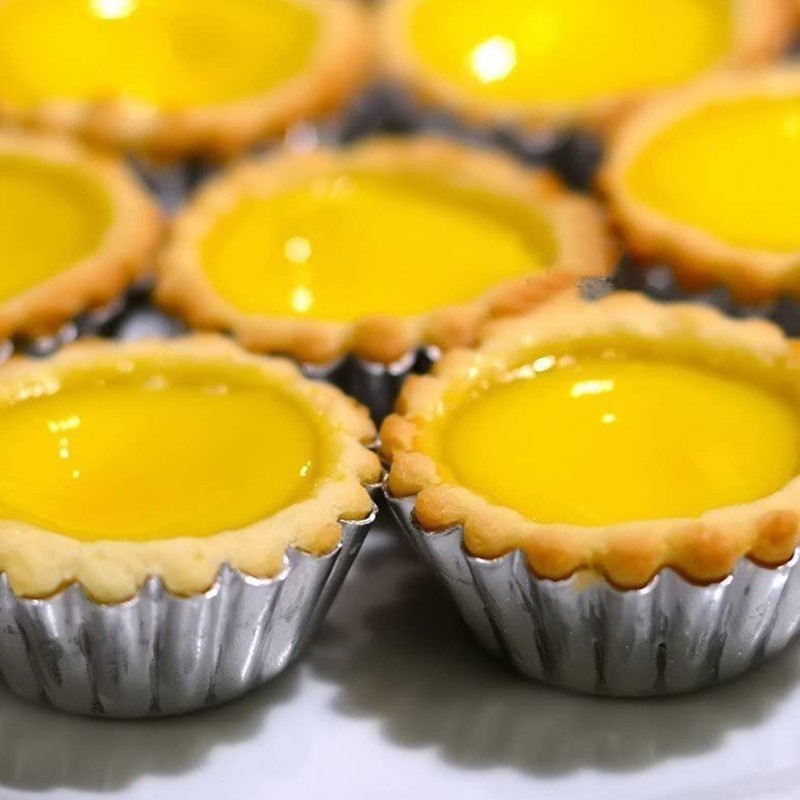 20/50pcs Egg Tart Mold Non Stick Baking Cups Heat Resistant