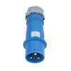 Industrial Socket IP44 Waterproof Brass Contact Aviation Connector 2P+E 32A