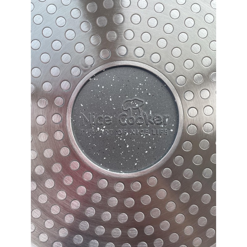 Nice Cooker Roc-Tec Real Stone Particles Non-Stick Crepe Pan for