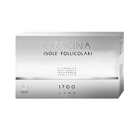LABO CRESCINA Treatment Complete Anti-Cadut and Refreshing Hair ISOLE FOLLICOLARI 1700 Men, 10 + 10 Fiale