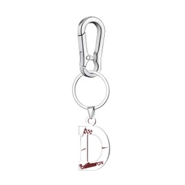 Zed ShadoWw Racing Keychain Enthusiasts Letter Hobbies Keychain Teammates Stainless steel Sports cars with chain D