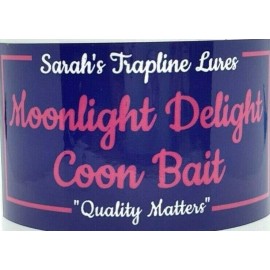 SheTraps Moonlight Delight Coon Bait SheTraps Sarahs Lures 8 ounce Jar Trap Supplies