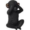 Evideco 3 Wise Monkeys Speak Hear See No Evil Statuettes
