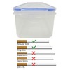 BullCharged Plastic Container Storage Case for 200 Cigarette Filter Tubes