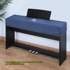 Zreephy Piano 88 Keys Keyboard Dust Cover with Music Stand