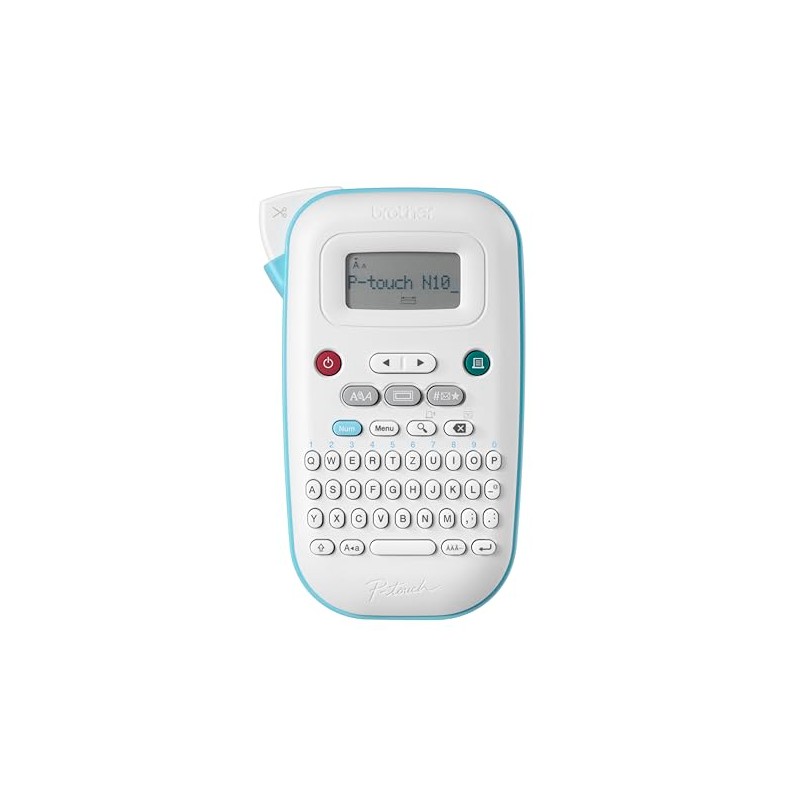 Brother PT-N10 Aura Label Maker for 12mm Wide Btag Tapes