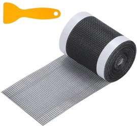 calm wish Drainage Groove High Suikou Net Sink Cover Mesh Tape Washroom Veranda Balcony Hair Catcher Lid 2.8 inches (7 cm) 5 m