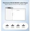 Phomemo 2.75'' x 3.14'' Labels - Compatible Phomemo M220 M200