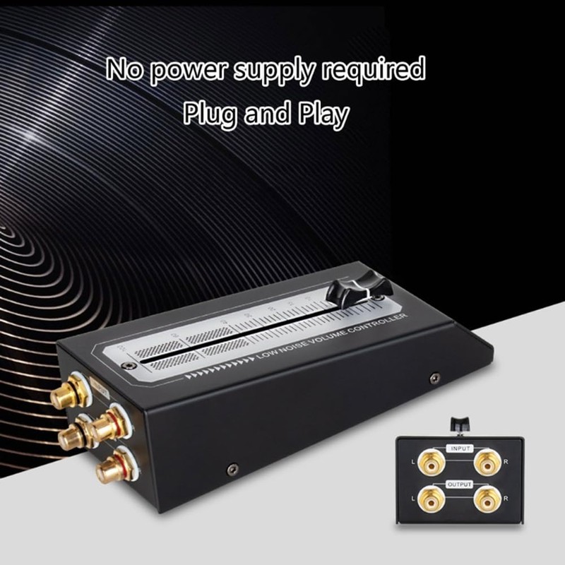 Buerjia Perfect Sound Level Adjustment Volume Controller, Manual Volume Adjustment,