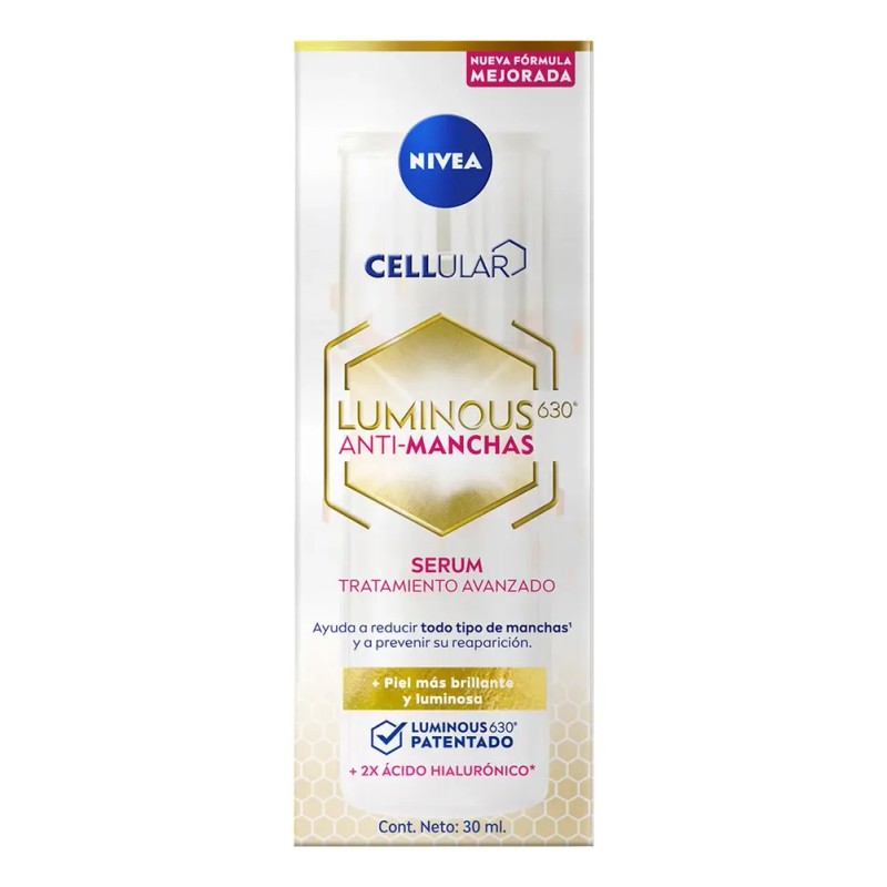Pack X2 Sérum Nivea Luminous 630 Tratamiento Antimanchas