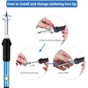 Wood Burning Kit 60W 110V Pyrography Pen Set Adjustable Temperature