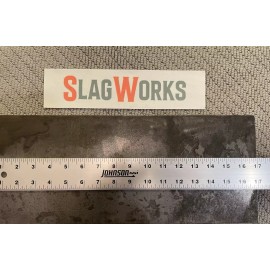 SlagWorks 1/2x8x17 inch steel plate 8”x17” A36 Hot Roll Flat .5" Thick
