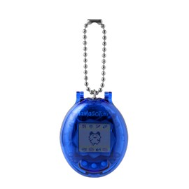 BANDAI Tamagotchi Original Celebration Translucent Shell with hard Case | Tamagotchi Original Cyber Pet 90s Adults And Kids Toy With Chain | Retro Virtual Pets Are Great Toys Or Gifts For Ages 8+