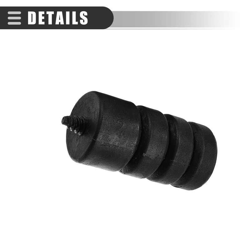 Motoforti Tailgate Spare Tire Bumper Stop, for Jeep Wrangler JL