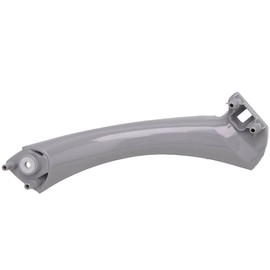 Alisaouse 51417230852 1x Inner Door Panel Handle Pull Trim Cover w/o PVC Coating Rear Right