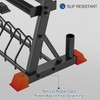 ULTRA FUEGO Dumbbell Rack 3-Tier Weight Plate Rack Storage Stand