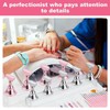 22 Pcs Nail Stand Set, 2Pcak Nail Holders for Painting