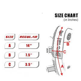 Farabi Thai Pads Kickboxing Muay Thai Training Strike Pads (White/Black, Pair)