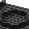 Bait Rolling Plate ABS Plastic Black Portable Lightweigh Fishing Bait