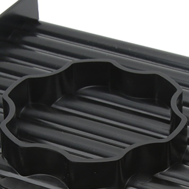 Bait Rolling Plate ABS Plastic Black Portable Lightweigh Fishing Bait