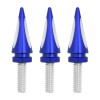 HDBUBALUS Blue Spike Wind Screen Windshield Bolts For Harley 96-2013