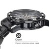 FORSINING Retro Steampunk Skeleton Automatic Diamond Royal Carving Men's Watches