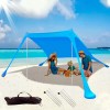 Beach Tents Portable Sun Shade Canopy UPF 50+ Outdoor Sun