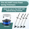 11Pack Compatible with Hart Auto-Feed String Trimmer Cordless Trimmers and
