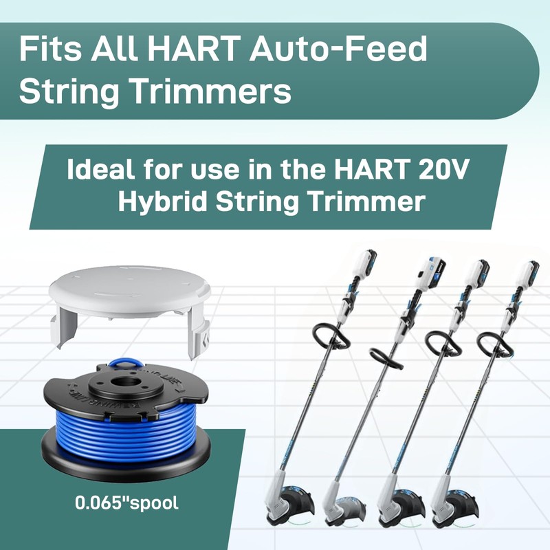 11Pack Compatible with Hart Auto-Feed String Trimmer Cordless Trimmers and