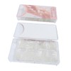 Healeved Strong Sturdy Nail Tips of 600pcs Flat Fake Nails