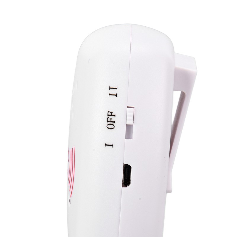 Multifunction Ultrasonic Electronic Mosquito Repellent Pest Repeller USB Rechargeable White