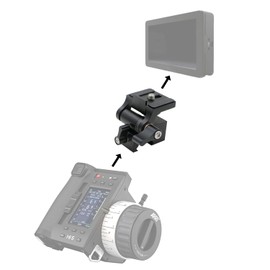 Alvins Camera Monitor Mount with 1/4” Fixed Bracket for ARRI Hi-5 Hand Unit Hi-5 Ecosystem Angle Adjustable Easily Mount