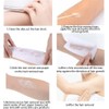 100 Wax Strips Papers Hair Removal Strips Legs Brazilian Wax