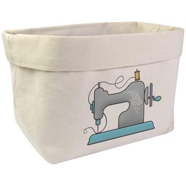 Large 'Sewing Machine' Canvas Organiser/Storage Bag (OR00009780)