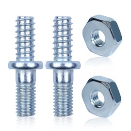 Adefol 2 Set Adjuster Tensioner Bar Studs & Nuts fit for Stihl MS170 MS180 017 018 021 023 025 MS210 MS230 MS250 Chainsaw Replacement Parts for 1123 664 2400, 0000 955 0801